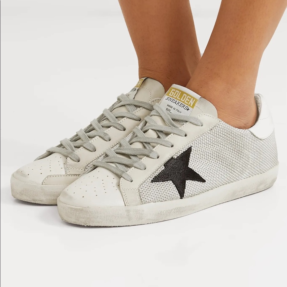 GOLDEN GOOSE Super Star leather sneakers 38 NEW
